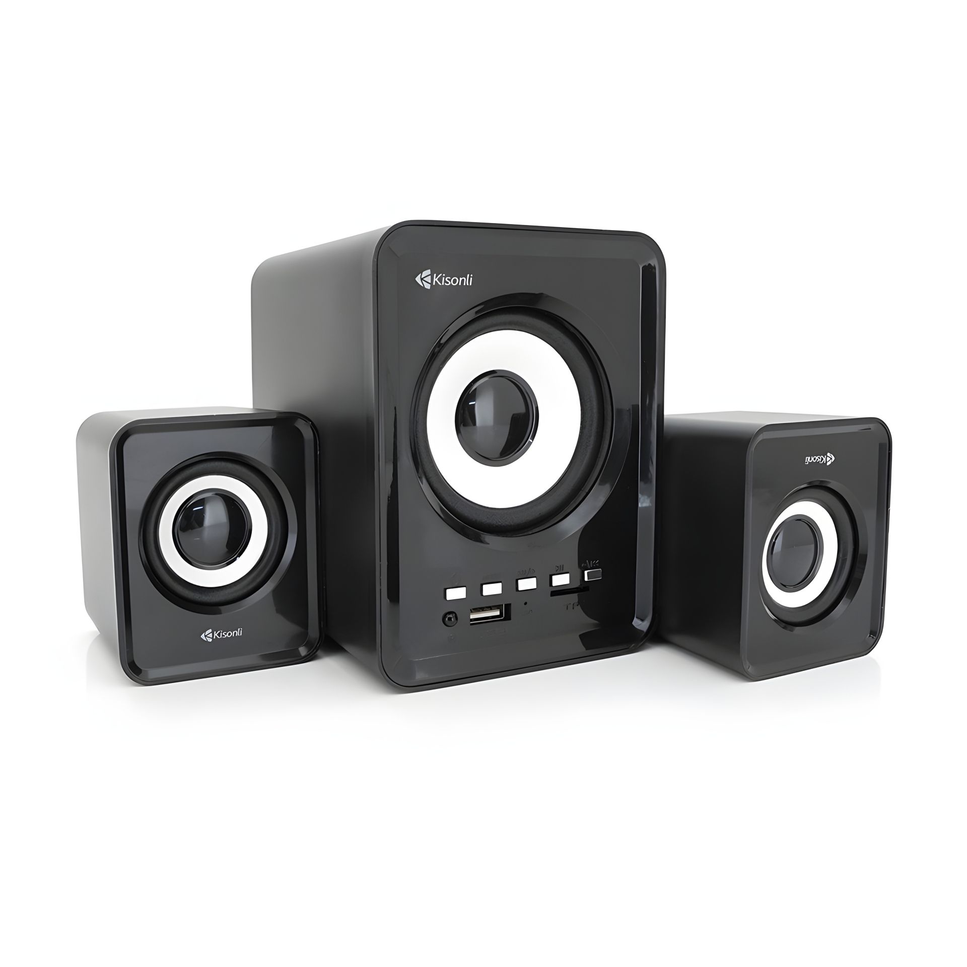 Компьютерные Колонки Bluetooth Kisonli U-2800BT Черные Компьютерные Колонки Bluetooth Kisonli U-2800BT Черные