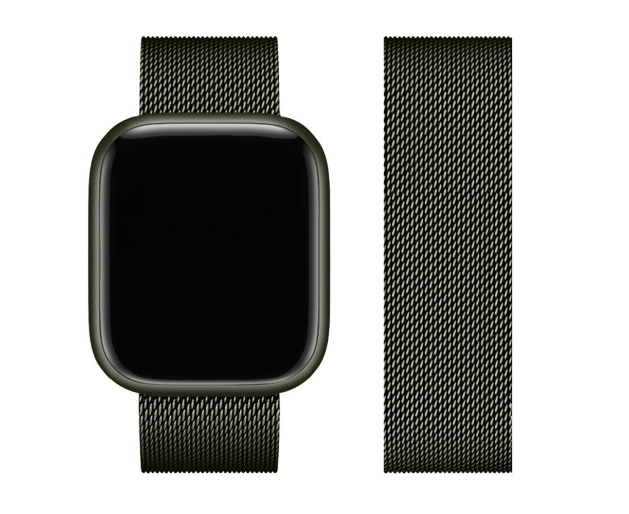 Ремінець металевий Hoco iWatch WA03 milanese steel 38/40/41mm green Ремінець металевий Hoco iWatch WA03 milanese steel 38/40/41mm green