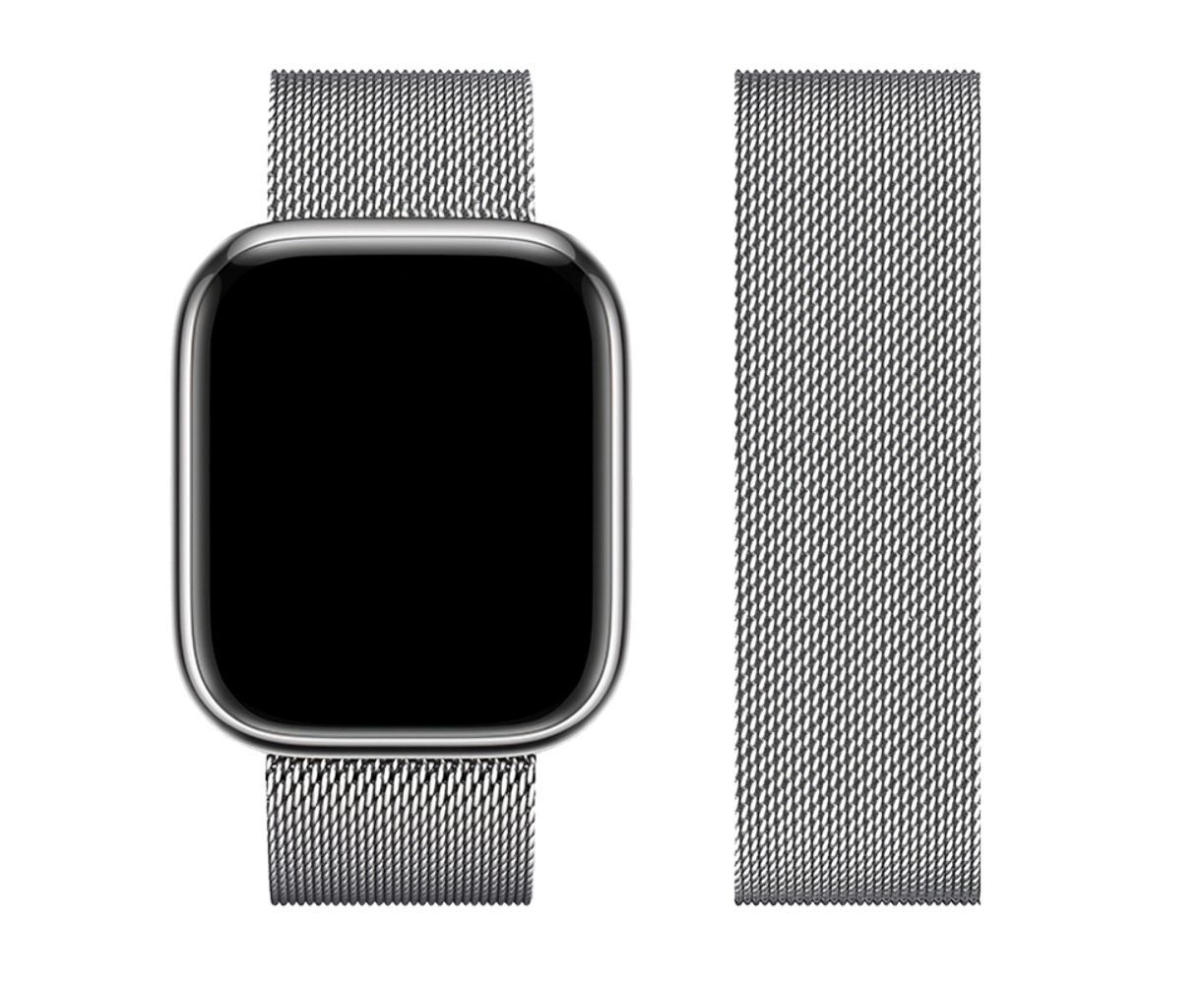 Ремінець металевий Hoco iWatch WA03 milanese steel 38/ 40/ 41mm silver Ремінець металевий Hoco iWatch WA03 milanese steel 38/ 40/ 41mm silver
