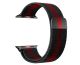 Металевий ремінець Hoco iWatch WA03 milanese steel black and red 38, 40, 41mm