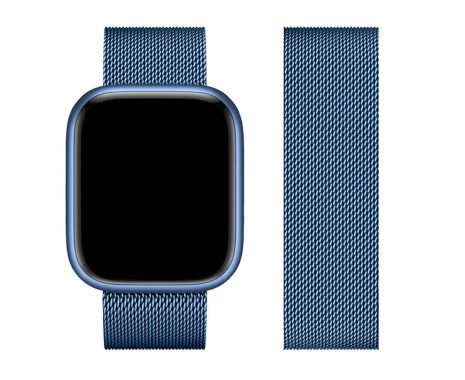 Ремешок металлический Hoco iWatch WA03 milanese steel 42/ 44/ 45/ 49mm blue Ремешок металлический Hoco iWatch WA03 milanese steel 42/ 44/ 45/ 49mm blue