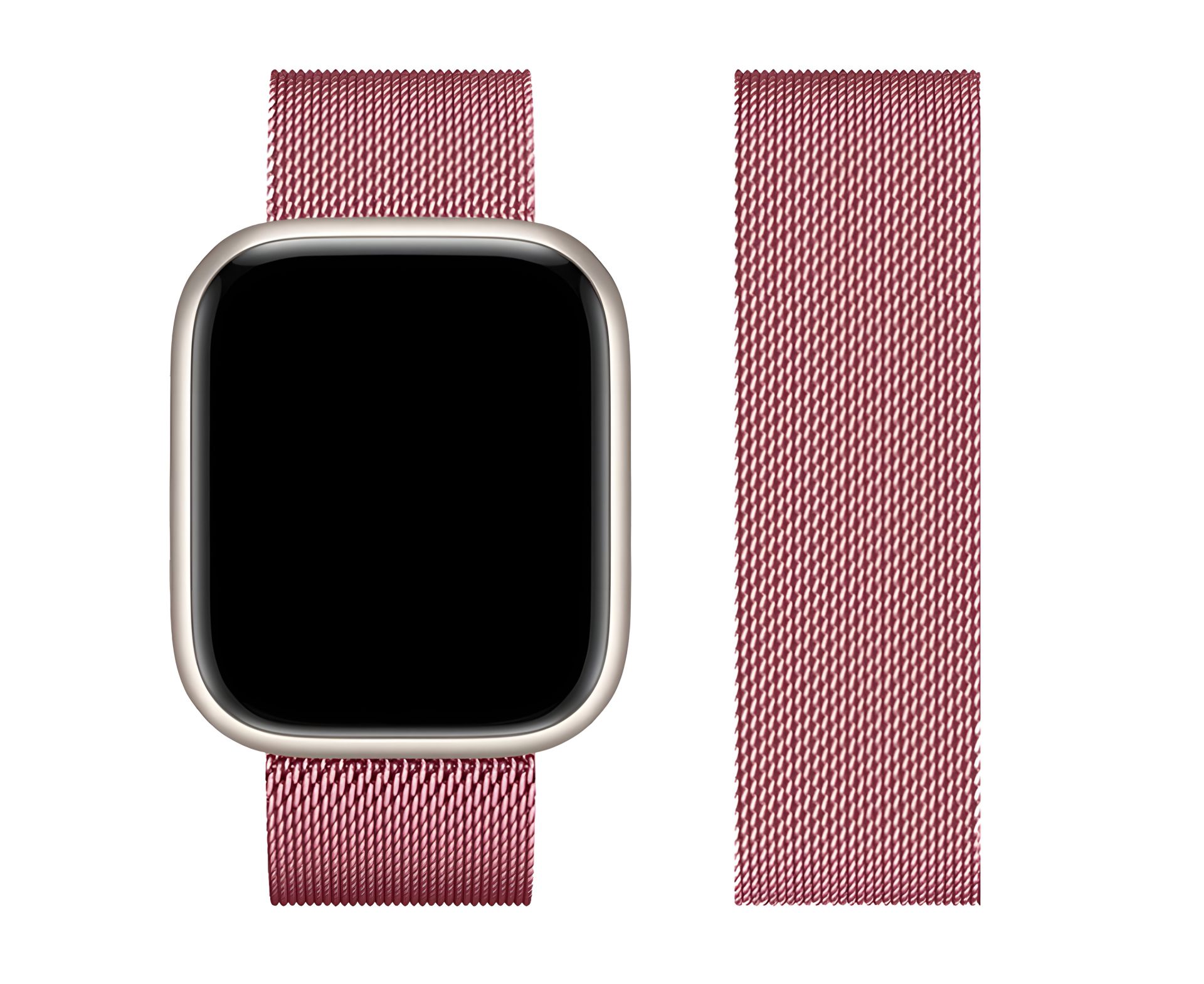 Металлический ремешок Hoco iWatch WA03 milanese steel 42/44/45/49mm розовое золото Металлический ремешок Hoco iWatch WA03 milanese steel 42/44/45/49mm розовое золото