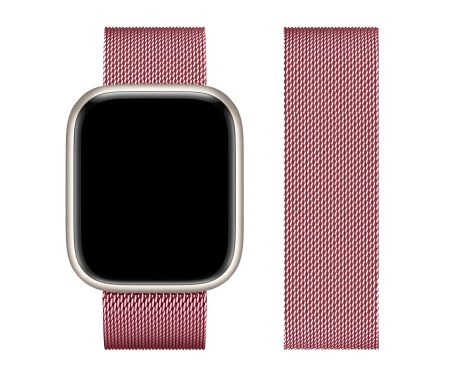 Hoco ремінець металевий iWatch WA03 milanese steel 42/ 44/ 45/ 49mm rose gold