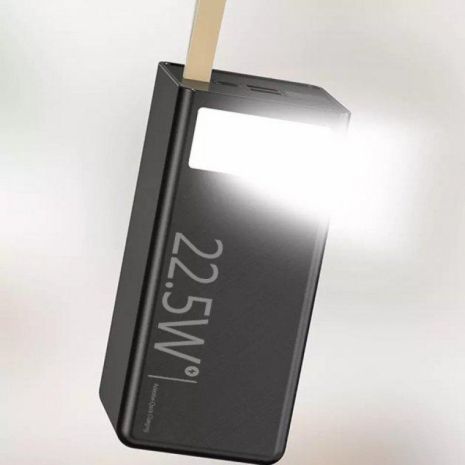 Повербанк WUW TUGII-355 (50000mah PD 22.5W quick charger ) (Black)