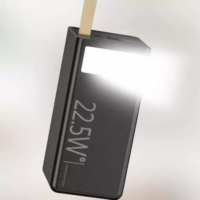 Повербанк WUW TUGII-355 (50000mah PD 22.5W quick charger ) (Black) Повербанк WUW TUGII-355 (50000mah PD 22.5W quick charger ) (Black)