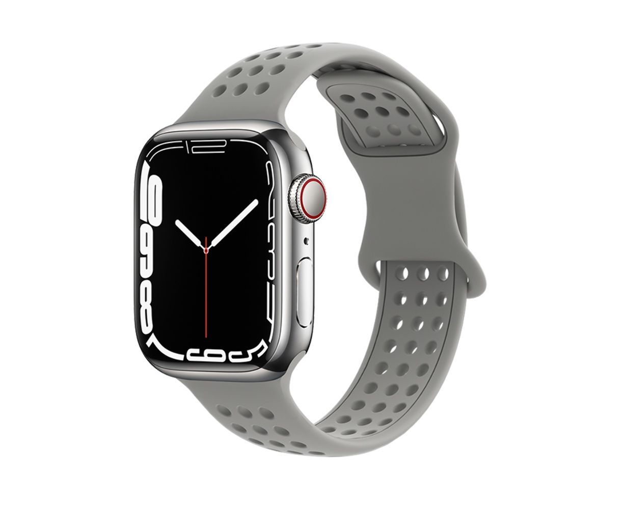 Ремінець силіконовий Hoco iWatch WA08 honeycomb 38/40/41mm grey Ремінець силіконовий Hoco iWatch WA08 honeycomb 38/40/41mm grey