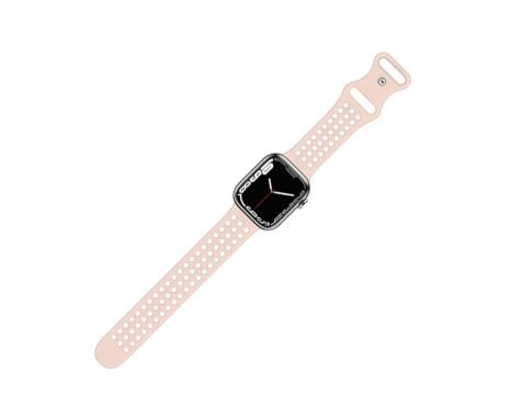 Ремешок силиконовый Hoco iWatch WA08 honeycomb 42/ 44/ 45/ 49mm powder sand Ремешок силиконовый Hoco iWatch WA08 honeycomb 42/ 44/ 45/ 49mm powder sand