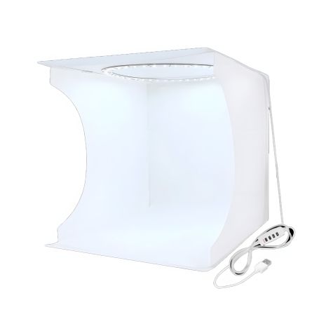 Фотобокс (лайткуб) Puluz PU5030 LED (31 х 31 х 32 см) білий