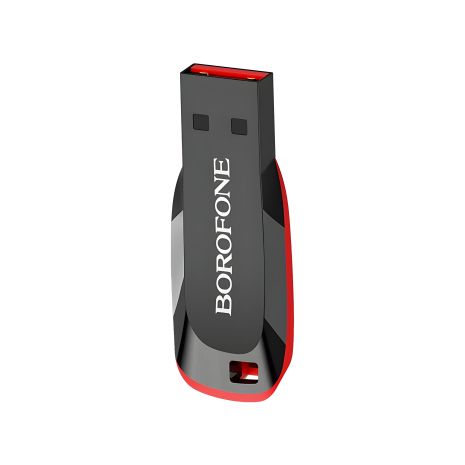 USB Flash Drive Borofone BUD2 USB 2.0 128GB Чёрный USB Flash Drive Borofone BUD2 USB 2.0 128GB Чёрный