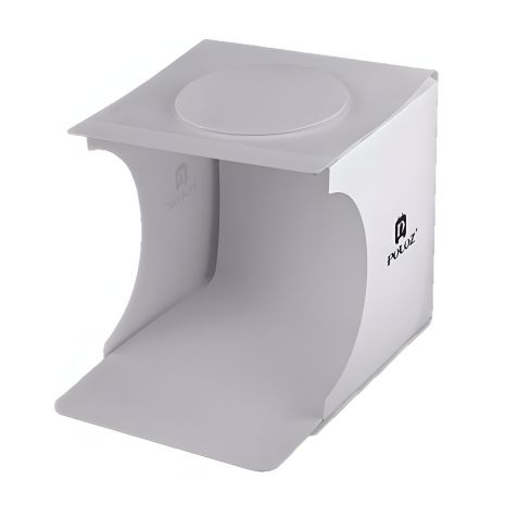 Фотобокс Puluz PU5137 LED люмінесцентний, білий, 24 х 23 х 22 см