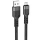 Кабель Hoco U110 USB to MicroUSB 1.2m черный Кабель Hoco U110 USB to MicroUSB 1.2m черный