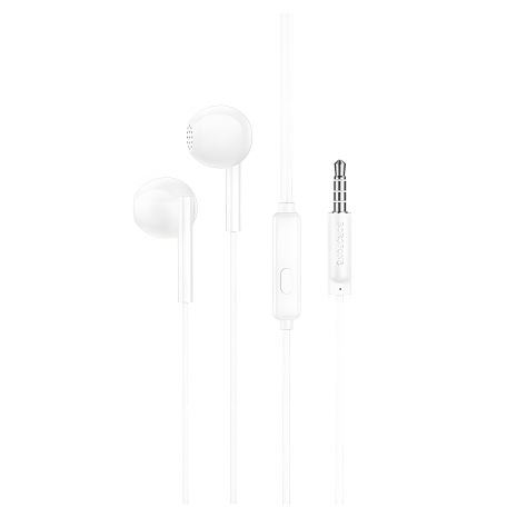 Borofone BM76 навушники, білий Borofone BM76 навушники, білий