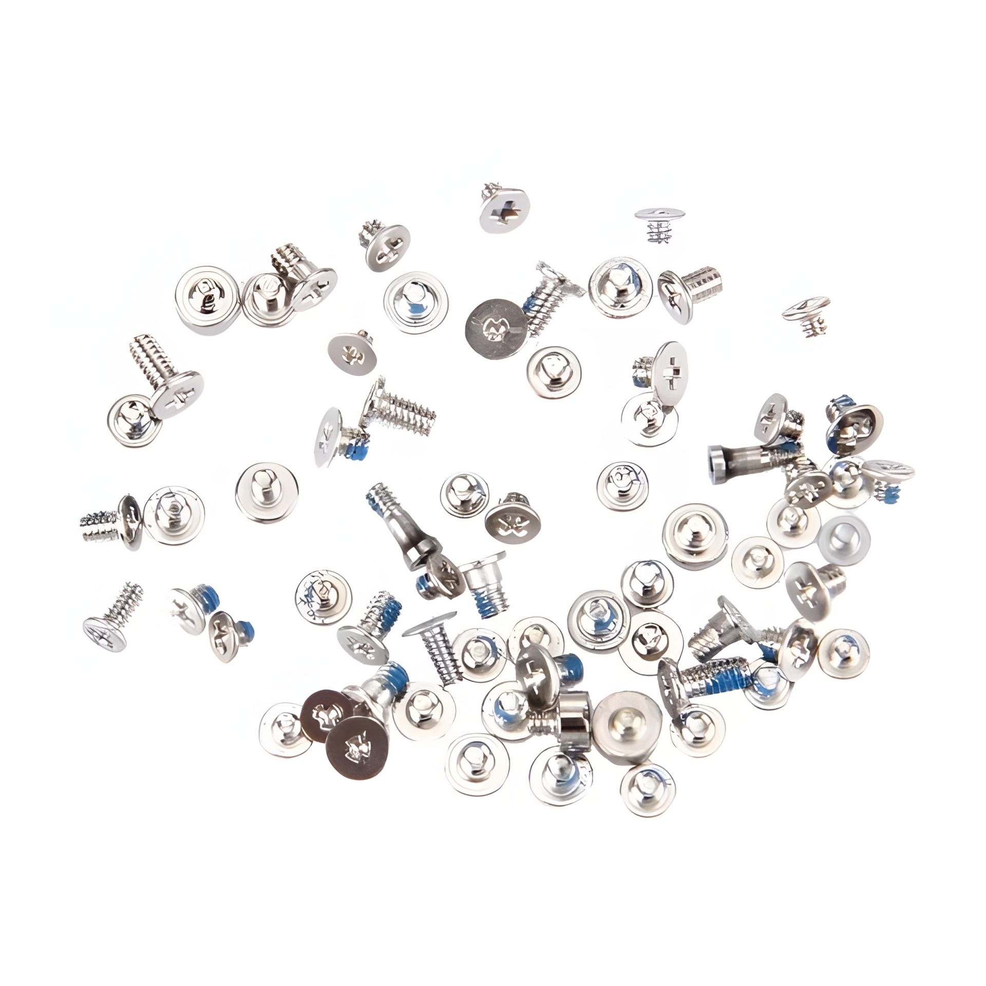 Полный комплект серебристых винтов для Apple iPhone 7 Полный комплект серебристых винтов для Apple iPhone 7