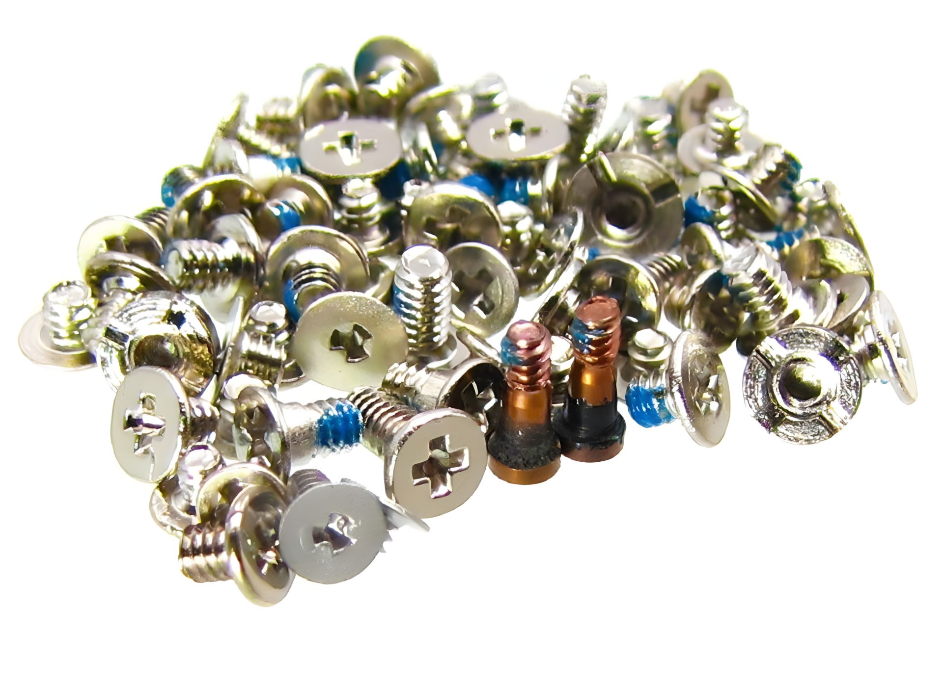 Рожеві гвинти повний комплект для Apple iPhone 7 Рожеві гвинти повний комплект для Apple iPhone 7