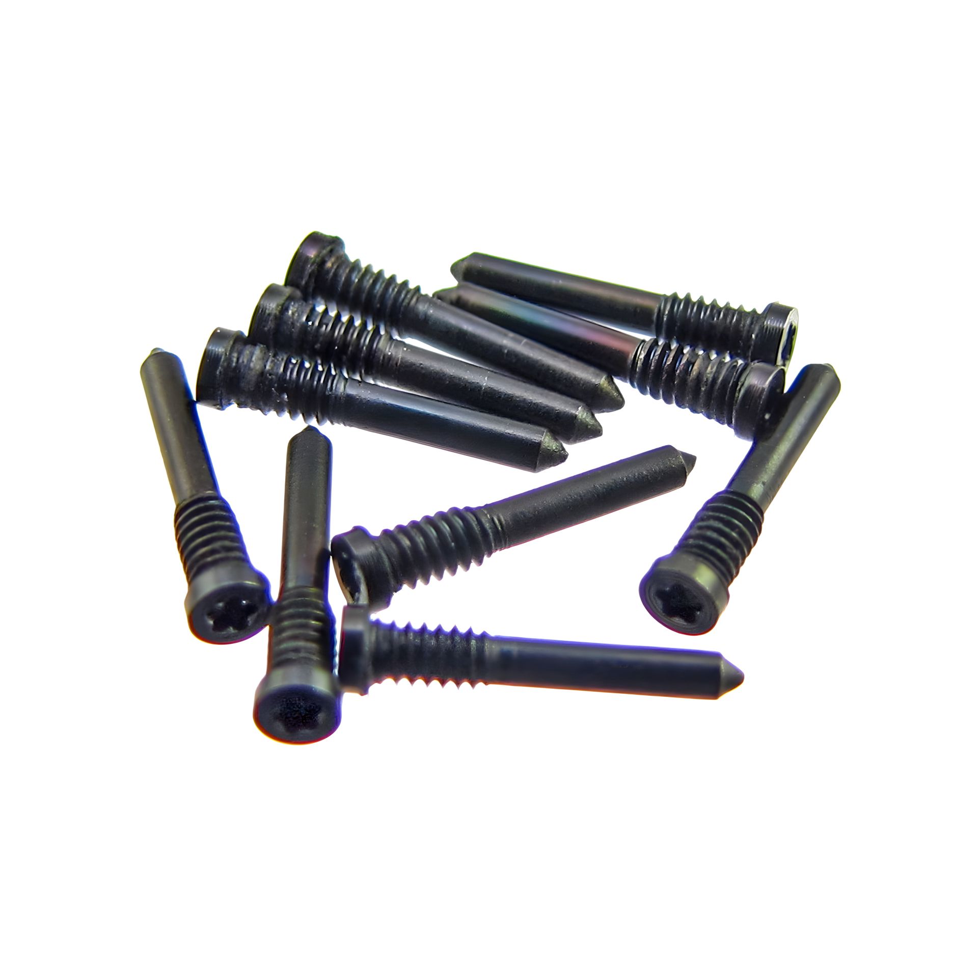 Нижние внешние черные винты для Apple iPhone X/ XS/ XS Max/ XR (10 шт) Нижние внешние черные винты для Apple iPhone X/ XS/ XS Max/ XR (10 шт)