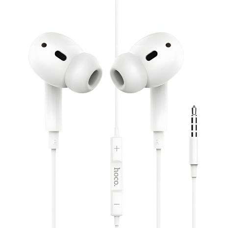 Hoco M1 Pro Дротові навушники, Білий, 3.5mm, 1.2m Hoco M1 Pro Дротові навушники, Білий, 3.5mm, 1.2m