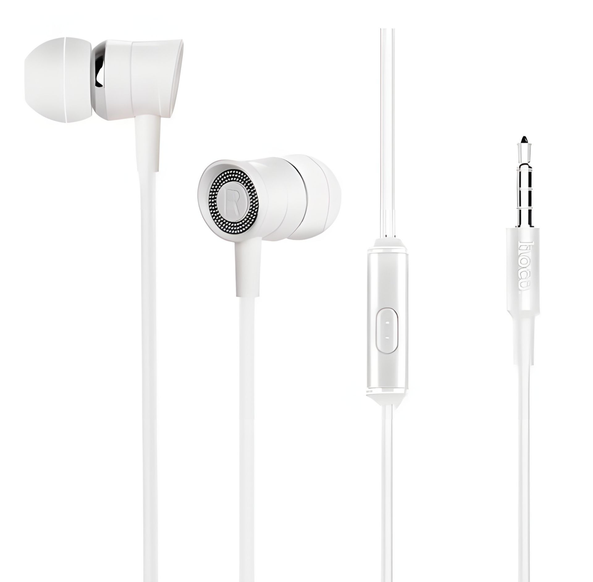 Навушники Hoco M37, дротові, 3.5mm, 1.2m, Білий Навушники Hoco M37, дротові, 3.5mm, 1.2m, Білий