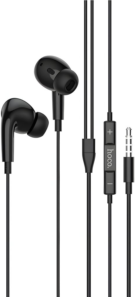Hoco M1 Pro Дротові навушники, Чорний, 3.5mm, 1.2m Hoco M1 Pro Дротові навушники, Чорний, 3.5mm, 1.2m