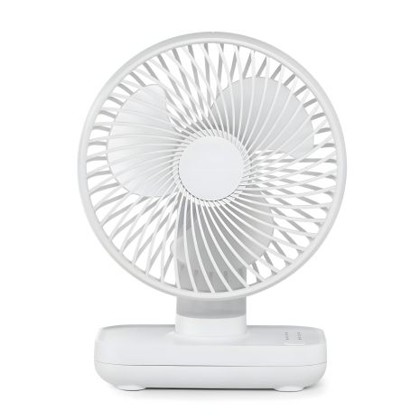 GXQC D606 вентилятор настольный портативный, 4000 mAh, беспроводной, белый