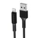 Кабель Borofone BX1 USB to Lightning 1m, Чорний Кабель Borofone BX1 USB to Lightning 1m, Чорний