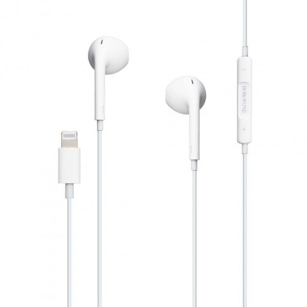 Наушники Borofone BM32 Plus Lightning Белый Наушники Borofone BM32 Plus Lightning Белый