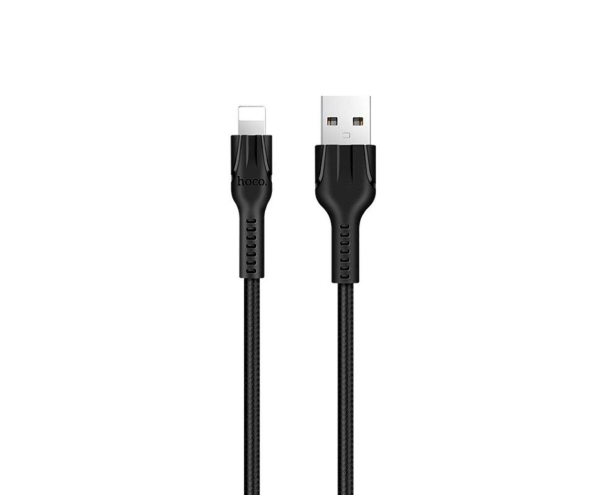 Кабель Hoco U31 USB to Lightning 1.2m черный Кабель Hoco U31 USB to Lightning 1.2m черный