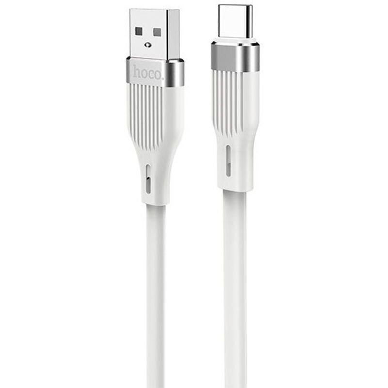 Кабель Hoco U72 USB to Type-C 1.2m белый Кабель Hoco U72 USB to Type-C 1.2m белый