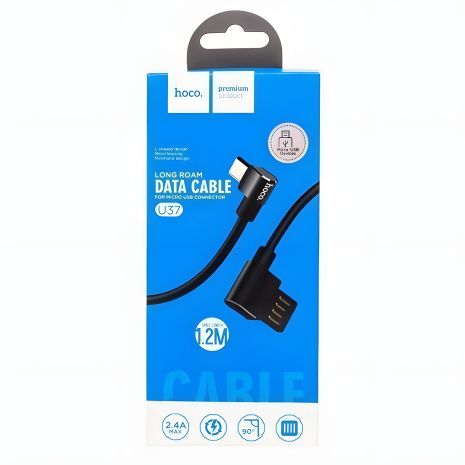 Hoco U37 USB к MicroUSB Кабель 1.2м черный