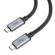 Hoco US05 USB4 8K Кабель Type-C to Type-C PD 100W 2m черный Hoco US05 USB4 8K Кабель Type-C to Type-C PD 100W 2m черный