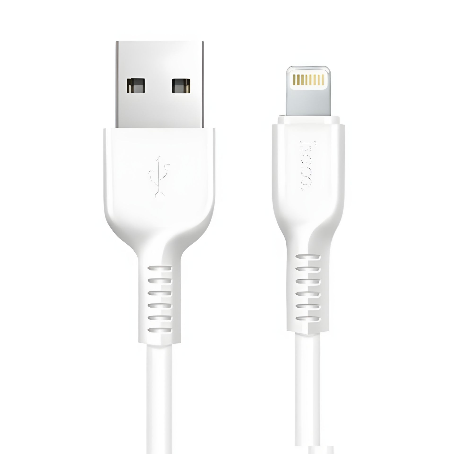 Білий Кабель Hoco X20 USB to Lightning 1m Білий Кабель Hoco X20 USB to Lightning 1m