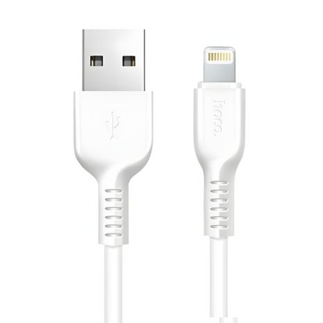 Кабель Hoco X20 Білий USB to Lightning 2m Кабель Hoco X20 Білий USB to Lightning 2m
