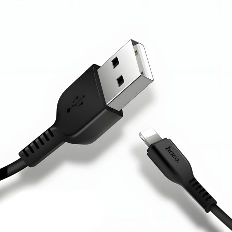 Чорний кабель Hoco X20 USB to Lightning 3m Чорний кабель Hoco X20 USB to Lightning 3m