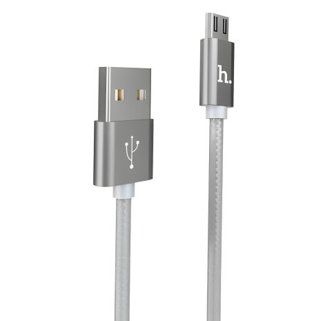 Кабель Hoco X2 Сріблястий USB to Lightning 1m Кабель Hoco X2 Сріблястий USB to Lightning 1m