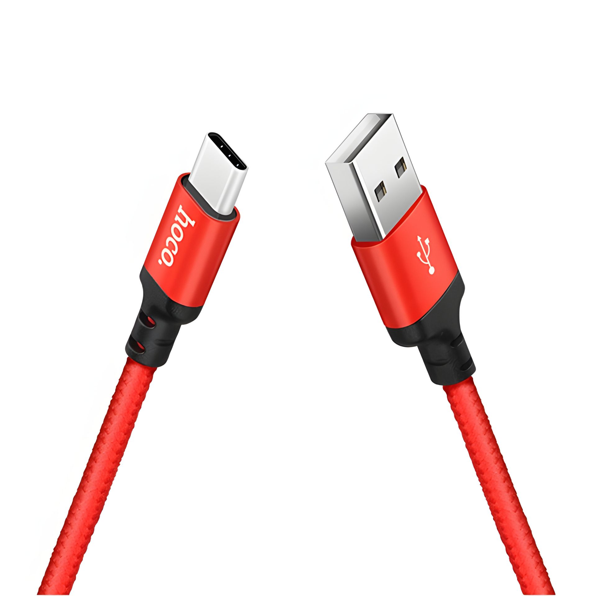 Червоний кабель Hoco X14 USB to Type-C 1m Червоний кабель Hoco X14 USB to Type-C 1m