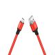 Кабель Hoco X14 USB to MicroUSB 1m червоний Кабель Hoco X14 USB to MicroUSB 1m червоний