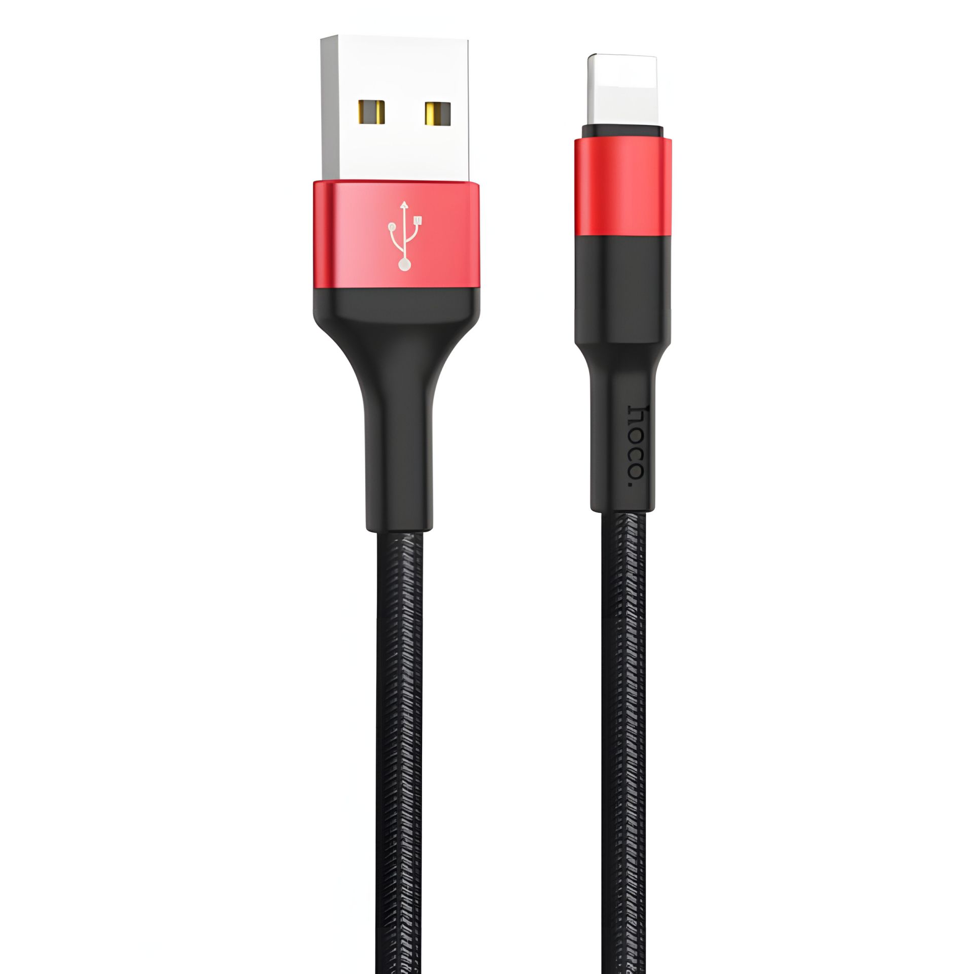 Hoco X26 USB к Lightning Кабель 1m черно-красный Hoco X26 USB к Lightning Кабель 1m черно-красный