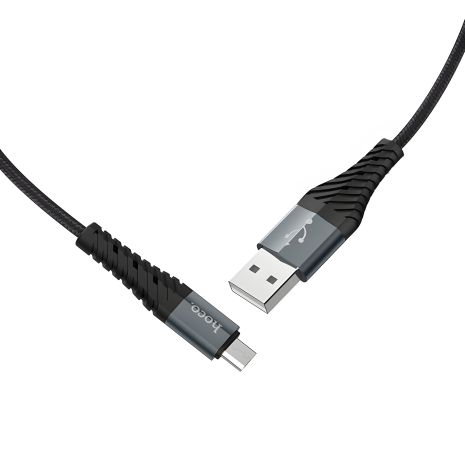 1м кабель Hoco X38 USB to MicroUSB, чорний 1м кабель Hoco X38 USB to MicroUSB, чорний