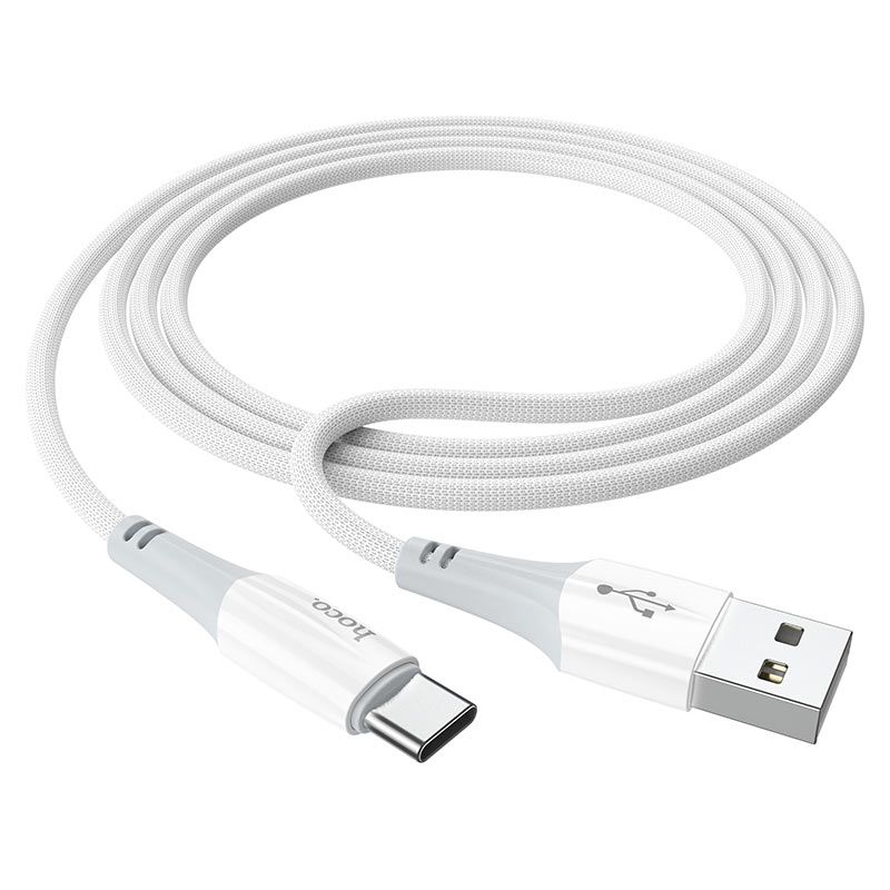 Кабель Hoco X70 USB to Type-C 1m белый Кабель Hoco X70 USB to Type-C 1m белый