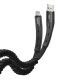 Кабель Hoco U78 USB to Type-C 1.2m чорний Кабель Hoco U78 USB to Type-C 1.2m чорний