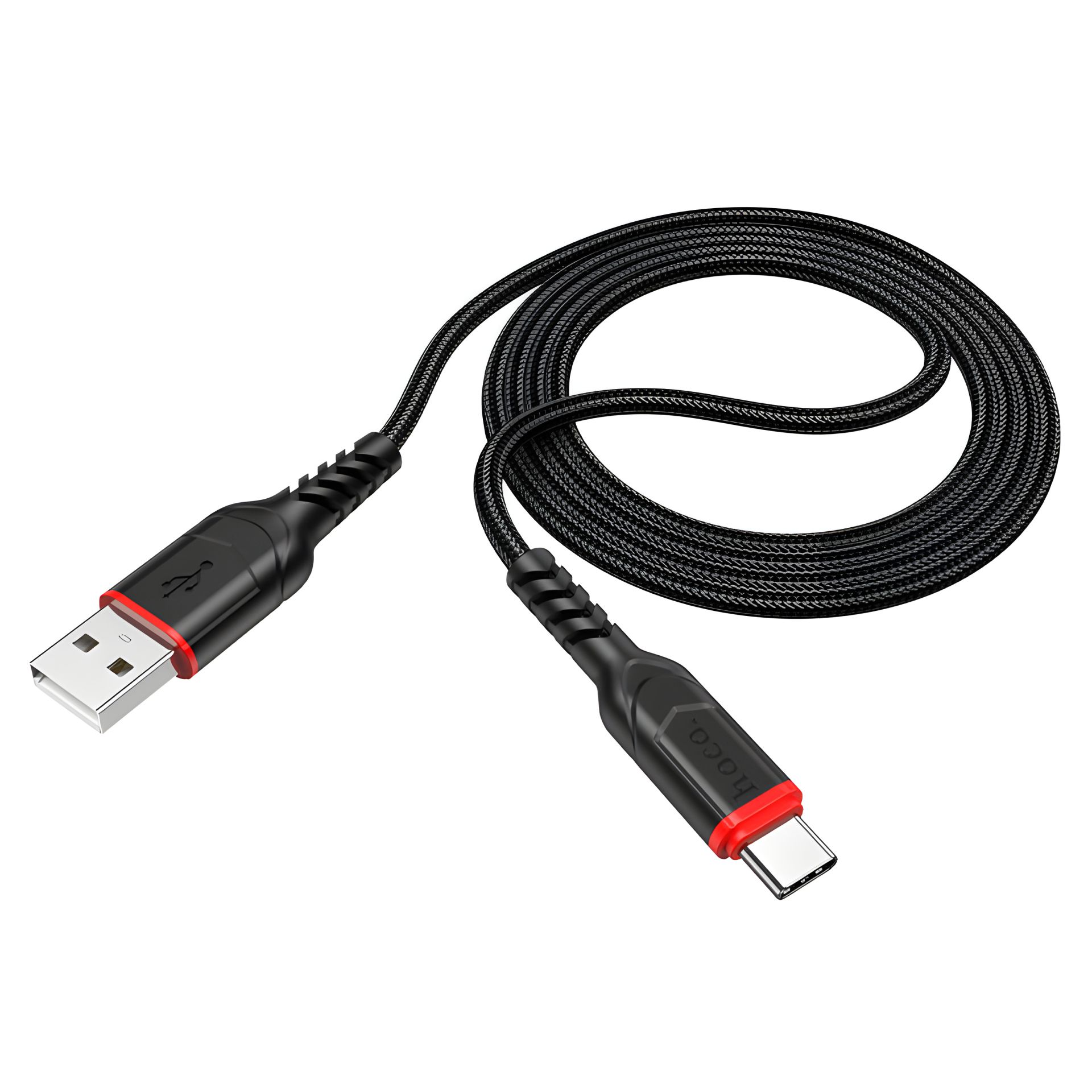 Кабель Hoco X59 USB до Type-C 1m чорний Кабель Hoco X59 USB до Type-C 1m чорний
