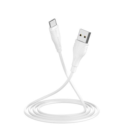 USB Borofone BX18 Type-C 2m Білий USB Borofone BX18 Type-C 2m Білий