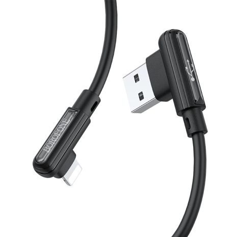 USB Borofone BX58 Lucky Lightning 2.4A Чорний USB Borofone BX58 Lucky Lightning 2.4A Чорний