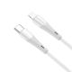 USB-кабель Borofone BX60 Superior PD20W Type C to Lightning, білий USB-кабель Borofone BX60 Superior PD20W Type C to Lightning, білий