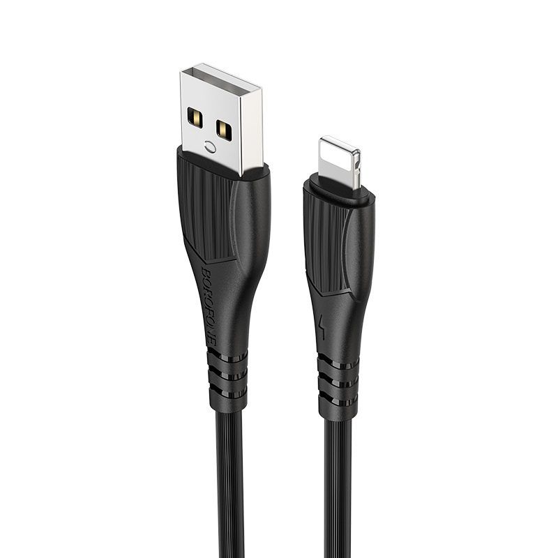 USB Borofone BX37 Wieldy Lightning Чорний USB Borofone BX37 Wieldy Lightning Чорний