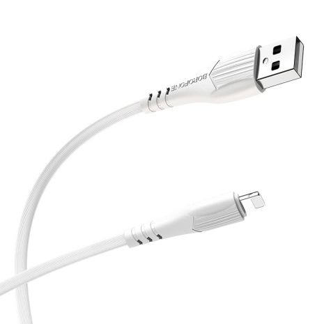 USB Borofone BX37 Wieldy Lightning Білий USB Borofone BX37 Wieldy Lightning Білий