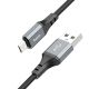 Hoco X86 USB Кабель MicroUSB 1m черный Hoco X86 USB Кабель MicroUSB 1m черный