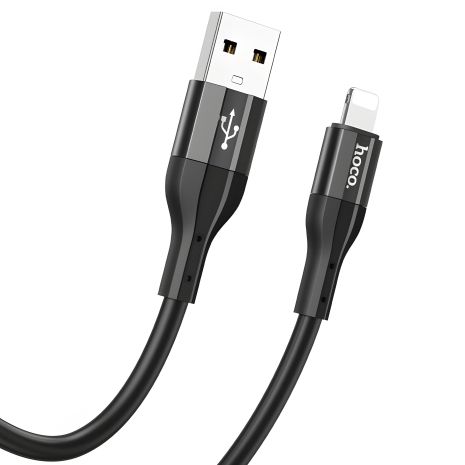 Кабель USB Hoco X72 1m чорний to Lightning
