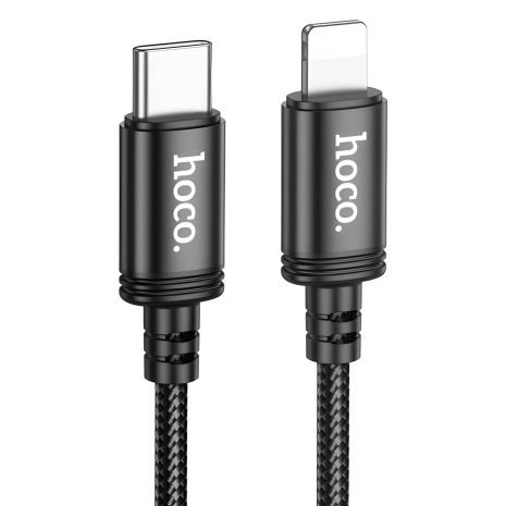 Кабель Hoco X91 PD Type-C to Lightning 3m черный