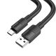 Кабель Hoco X84 Type-C to USB 1m Чорний Кабель Hoco X84 Type-C to USB 1m Чорний