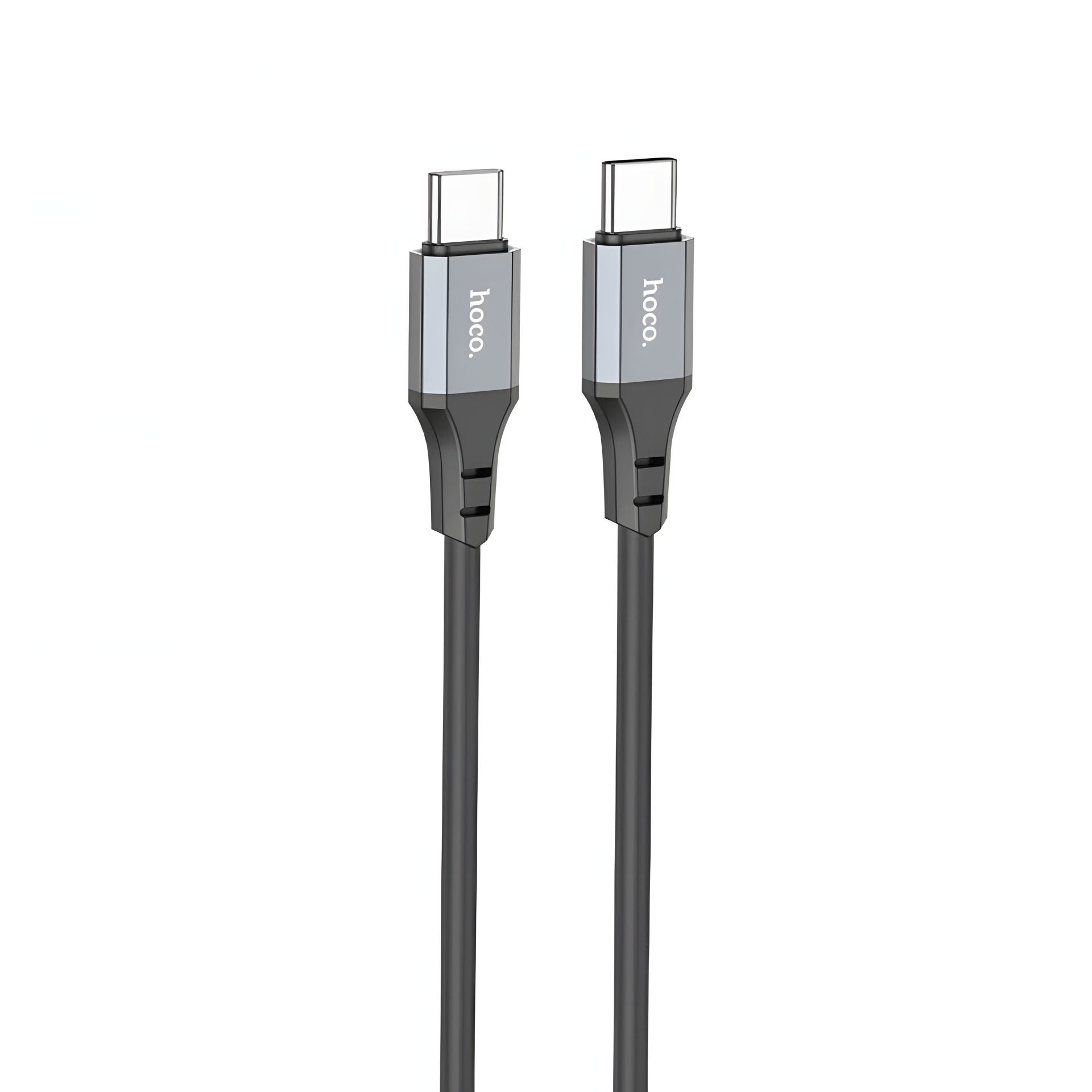 Кабель Hoco X86 60W Type-C to Type-C PD 1m Чёрный Кабель Hoco X86 60W Type-C to Type-C PD 1m Чёрный